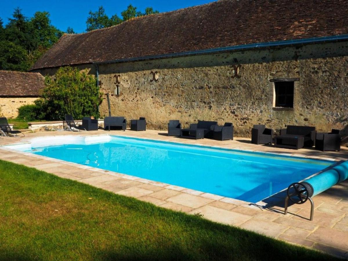 Gite Authentique Avec Piscine Chauffee, Parc Et Chevaux, Au Coeur D'Un Chateau Historique - Fr-1-410-189 Villa Le Tronchet  Dış mekan fotoğraf